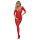 Subblime 951825 - Rozen Net Catsuit - (rood) - S-L