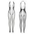 Subblime 951832 - Opengewerkt visnet overall - (zwart) - S-L
