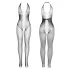 Subblime 951832 - opengewerkte bodystocking - necc - zwart - S-L