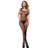 Subblime 952037 - net catsuit met strass-steentjes (zwart) - S-L
