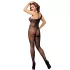 Subblime 952037 - net catsuit met strass-steentjes (zwart) - S-L