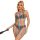 Subblime 952341 - halter nek, regenboog mesh jurk - S-L