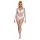 Subblime 952396 - glinsterende jumpsuit met strass - (wit) - S-L