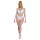 Subblime 952396 - glinsterende catsuit met strass - (wit) - S-L