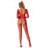 Subblime 952419 - Glanzend Strass Jumpsuit - (Rood) - S-L