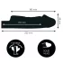 Addicted Toys - penis sleeve met ballenring - transparant - 27 cm
