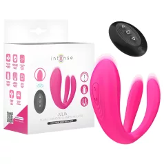   Intense Julia - G-spot en clitorisstimulator vibrator - siliconen - roze