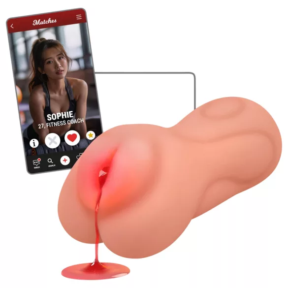 Intense First Time Sophie - levensechte maagdelijke kunstvagina-masturbator (natuurkleur)