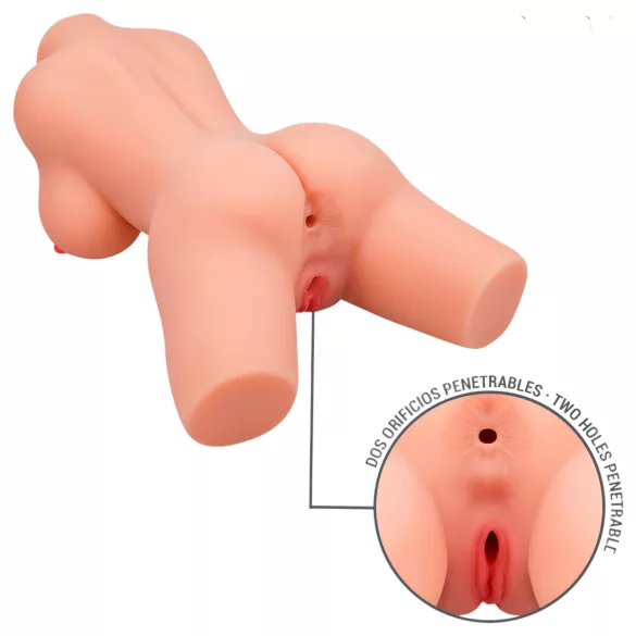 Intense Deep Touch Jesse - masturbator torso - realistisch - huidkleur