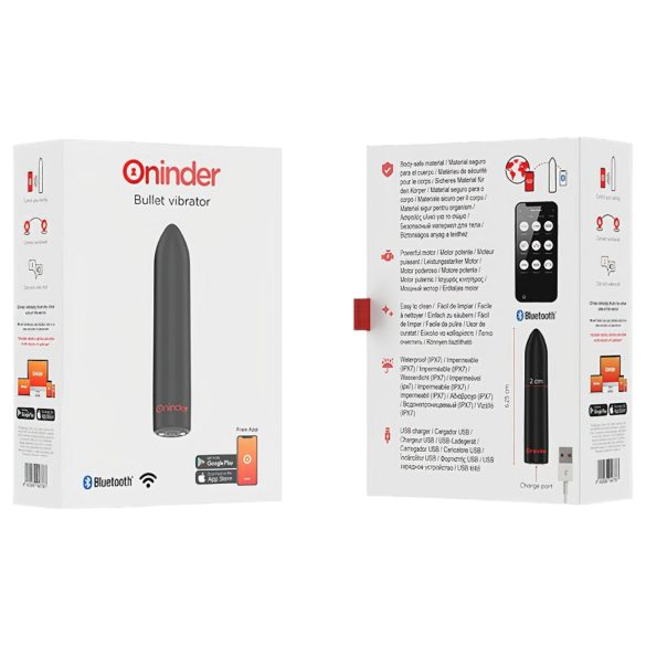 Slimme mini vibrator (zwart)