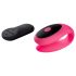 Virgite - draadloze partner vibrator (zwart-roze)
