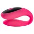 Virgite - draadloze partner vibrator (zwart-roze)