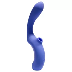   Platanomelón Momba - luchtdruk vibrator voor clitoris en G-spot - blauw