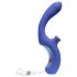 Platanomelón Momba - Blauw G-spot & clitoris verwenner met luchtgolven