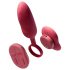 Platanomelón Mobi - 2-delig vibratorset (rood)