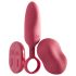 Platanomelón Mobi - 2-delig vibratorset (rood)