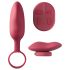 Platanomelón Mobi - 2-delig vibratorset (rood)