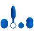 Mobi - draadloze duo-vibrator set - blauw