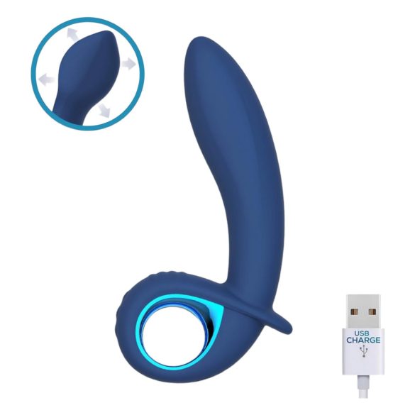 INTOYOU Palha - Oplaadbare opblaasbare vibrator (blauw)