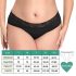 Adalet Natura Super - Menstruatieslip (zwart) - L