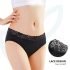 Adalet Natura Super - Menstruatieslip (zwart) - L