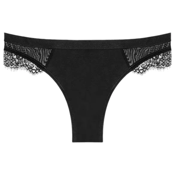 Adalet Flora Normal - menstruatie onderbroek - zwart