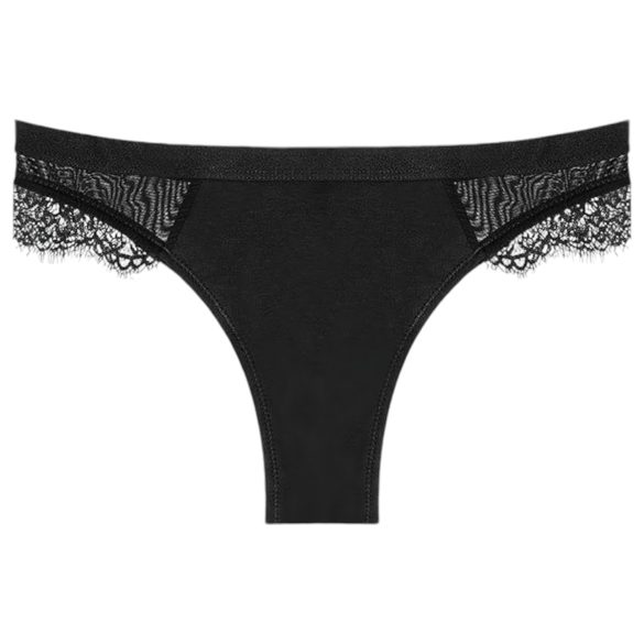 Adalet Flora Menstruatie Slip - Zwart - L