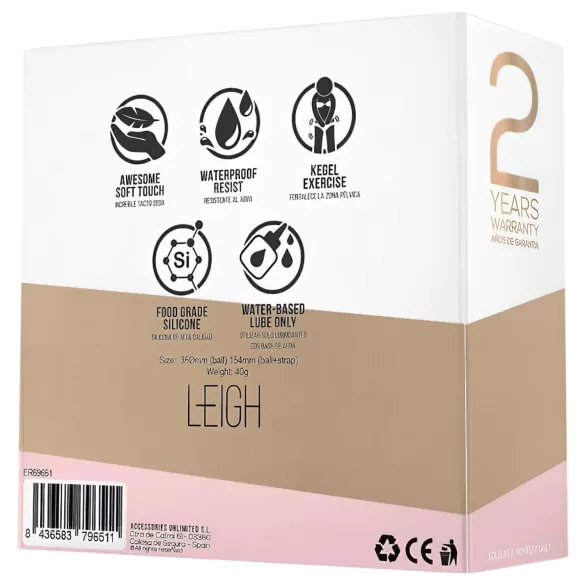 Engily Ross Leigh - siliconen geishabal - lila