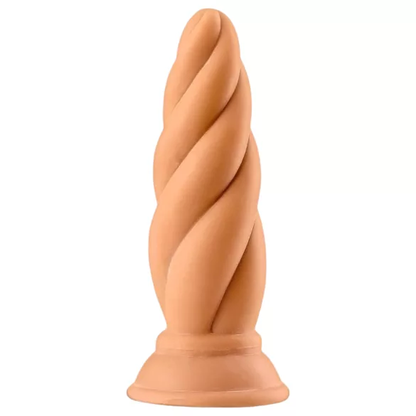 Max & Co Felix - schroefvormige anaalplug - 15 cm (naturel)