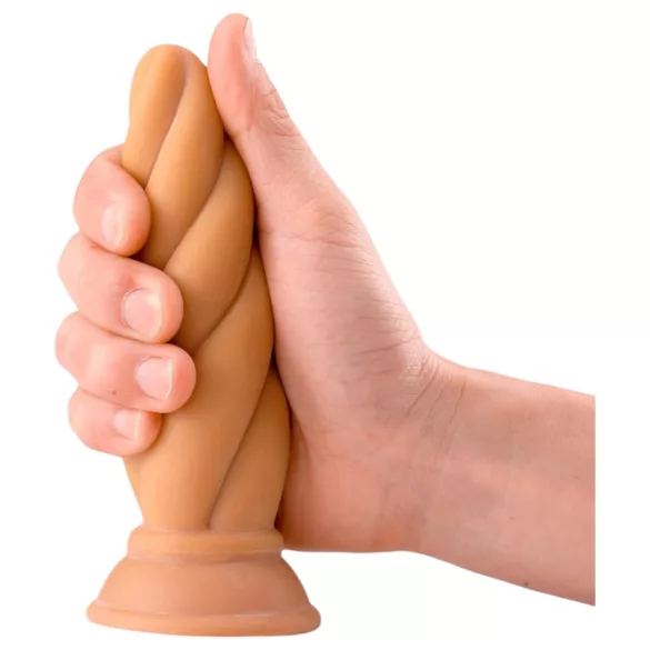 Max & Co Felix - schroefvormige anaalplug - 15 cm (naturel)