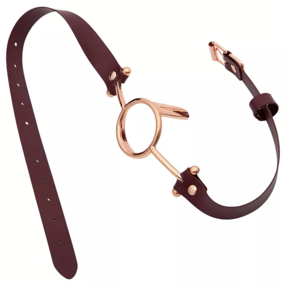 Latetobed - mondknevel met ring - bruin