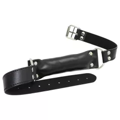 Latetobed - mondknevel met padding - zwart