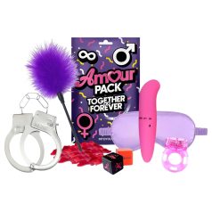 Amour Pack Samen - beginnersset met vibrator - 7-delig
