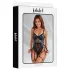 Adalet Tatiana - body - transparant glanzend - zwart