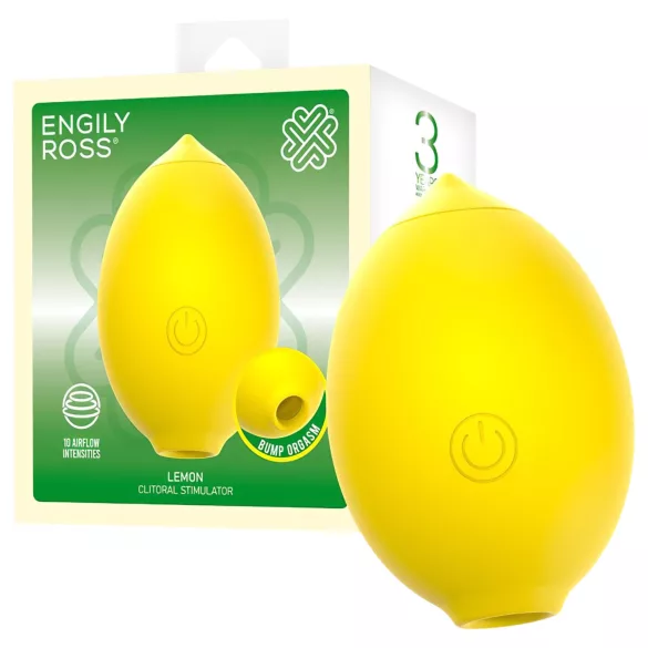 Engily Ross Lemon - citroen luchtgolvende clitorisstimulator (geel)