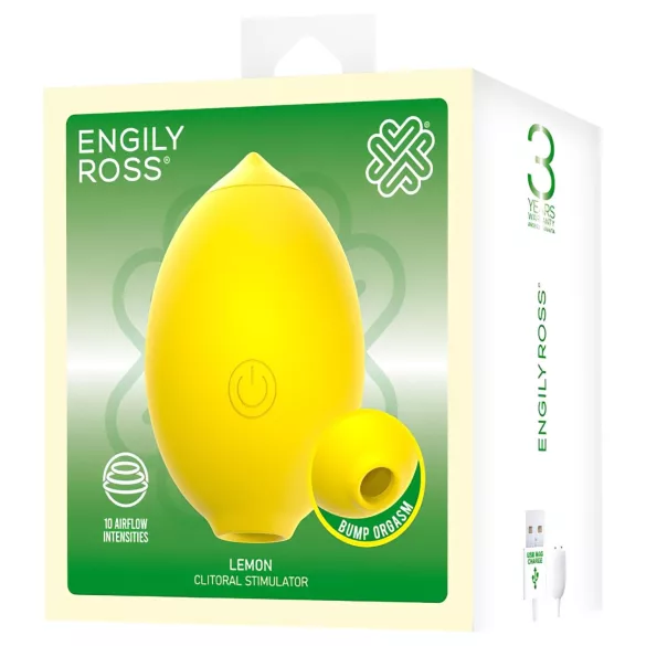 Engily Ross Lemon - citroen luchtgolvende clitorisstimulator (geel)