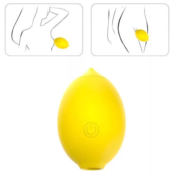 Engily Ross Lemon - citroen luchtgolvende clitorisstimulator (geel)
