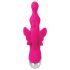 Evolved - parel vibrator met clitorisstimulator (roze)