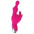 Evolved - parel vibrator met clitorisstimulator (roze)