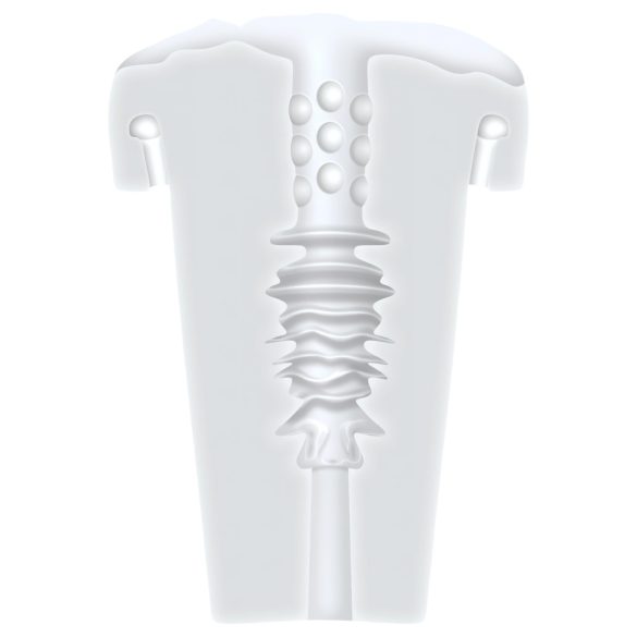 Zero Tolerance - vibrerende en zuigende masturbator - oplaadbaar - transparant