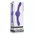 Evolved - dubbele vibrator met trilfunctie - oplaadbaar - paars