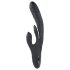 Playboy Rapid Rabbit - oplaadbare clitoris vibrator (zwart)