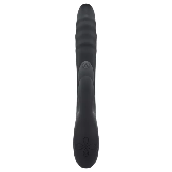 Playboy Rapid Rabbit - rabbit vibrator - oplaadbaar - zwart