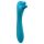 Evolved Hoofd of Staart - oplaadbare dubbele vibrator (blauw)