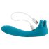Evolved Hoofd of Staart - oplaadbare dubbele vibrator (blauw)