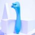 Evolved Hoofd of Staart - oplaadbare dubbele vibrator (blauw)