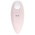 Playboy Palm - oplaadbare, waterdichte 2in1 clitorisvibrator (roze)