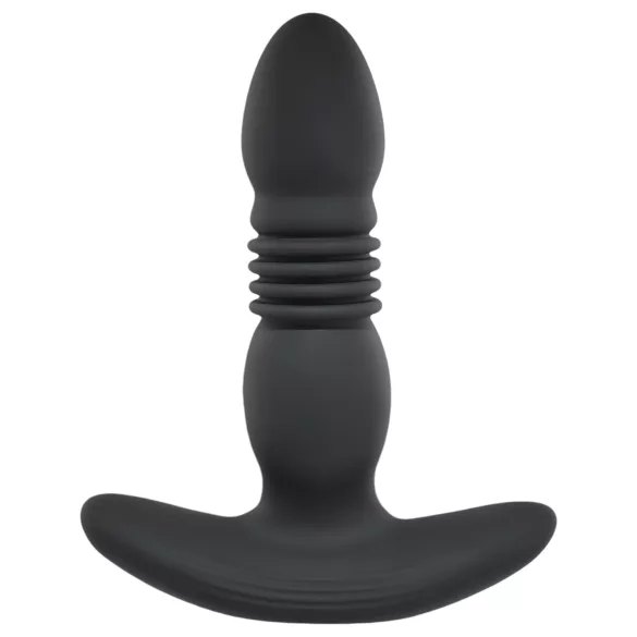 Playboy - oplaadbare stotende anaal vibrator - zwart