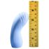Evolved - getextureerde vinger-vibrator (blauw)