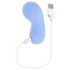 Evolved - getextureerde vinger-vibrator (blauw)